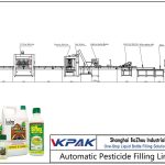 Automatic Pesticide Filling Line Talian Pengisian Pestisida Automatik